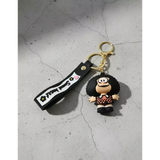 3D PVC Figure Keychain - Mafalda - Susanita Checkered Dress