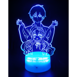 3D LED Night Light - Toradora! - Taiga Aisaka and Ryuji Takasu