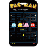 ID Card Badge Holder - Pac-Man - Arcade Game Screen With Ghosts