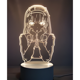 3D LED Night Light - Anime girl
