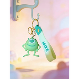 3D PVC Figure Keychain - Monsters Inc - Mike Wazowski Arms Akimbo