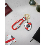 3D PVC Figure Keychain - Football Club - River Plate Shield Logo