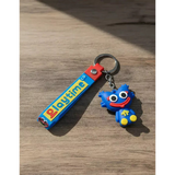 3D PVC Figure Keychain - Poppy Playtime - Chibi Huggy Wuggy