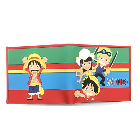 Short Wallet - One Piece - Luffy & Zoro