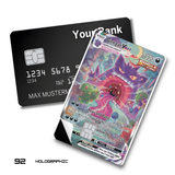 Credit Card Skin Sticker - Pokémon - Gengar VMAX Gigantamax Full Art - Holographic