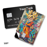 Credit Card Skin Sticker - Dragon Ball - Goku Graffiti Street Art