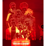 3D LED Night Light - Tokyo Revengers - Group Photo