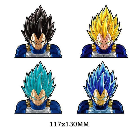 3D Lenticular Sticker - Dragon Ball - Vegeta SS & SSB