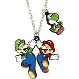 Necklace Set - Super Mario - Mario Luigi & Yoshi