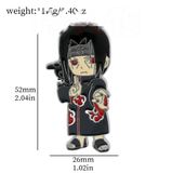 Bracelet Charm - Naruto - Itachi Uchiha in Akatsuki cloak