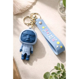 3D PVC Figure Keychain - Squid Game - Front Man White Hooded Suit