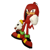 Sonic Knuckles Standing PVC keychain