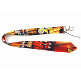 Lanyard - Dragon Ball - Super Saiyan Characters Black Fire