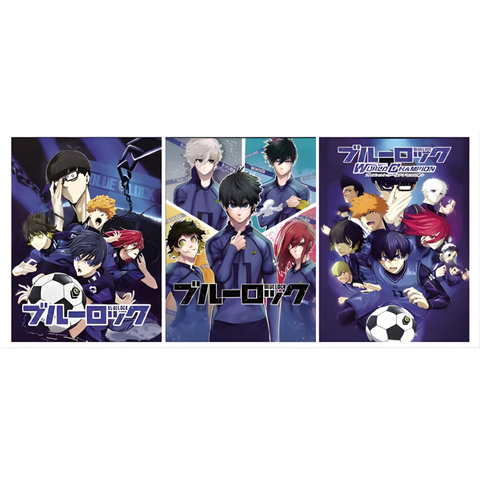 3D Lenticular Poster 12"x16" - Blue Lock - Yoichi Isagi & Other Players