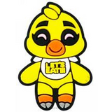 Crocs Charm - Five Nights at Freddy's - Toy Chica Plush With Let's EAT Bib