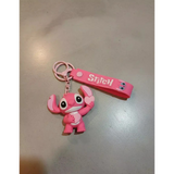 3D PVC Figure Keychain - Lilo & Stitch - Angel Holding Heart Variant 2