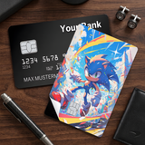 Credit Card Skin Sticker - Sonic the Hedgehog - Sonic With Blue Energy