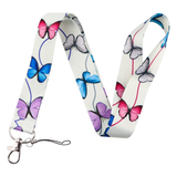 Lanyard - Butterflies and Swirls
