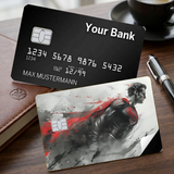 Credit Card Skin Sticker - DC Comics - Artistic Superman Flying With Red Cape