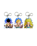 3D Lenticular Keychain - Dragon Ball - Gotenks