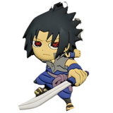 Naruto Sasuke Uchiha with Sword PVC keychain