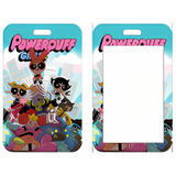 ID Card Badge Holder - Powerpuff Girls - Group City Scene
