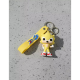 3D PVC Figure Keychain - Sonic the Hedgehog - Super Sonic Figure