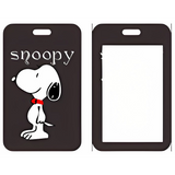 ID Card Badge Holder - Peanuts - Snoopy With Red Collar And Snoopy Text