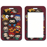 ID Card Badge Holder - Harry Potter - Chibi Harry Potter Characters Group Shot