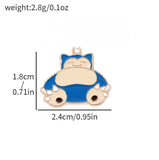 Bracelet Charm - Pokemon - Gengar grinning purple ghost