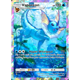 Card Keychain - Pokémon - Vaporeon basic Rainbow Rare