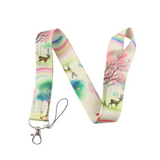 Lanyard - Rainbow Forest Deer