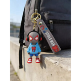 3D PVC Figure Keychain - Spider-Man - Miles Morales Hoodie Headphones