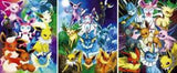 3D Lenticular Poster - Pokémon - Eevee Evolutions