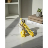 3D PVC Figure Keychain - Pokemon Psyduck - Psyduck Holding Head