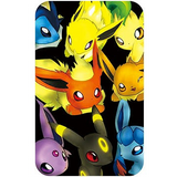 ID Card Badge Holder - Pokémon - Eeveelutions Collage On Black
