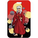 ID Card Badge Holder - Inuyasha - In Red Robe With Sword