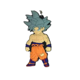 Dragon Ball Goku Ultra Instinct PVC keychain