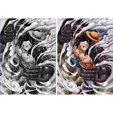 3D Lenticular Poster 12x16 - One Piece - Monkey D. Luffy (Gear 4) (2)