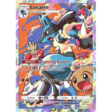 Card Keychain - Pokémon - Lucario Stage 1 Trainer Gallery Character Rare