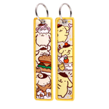 Embroidery Keychain - Sanrio - Pompompurin & Friends