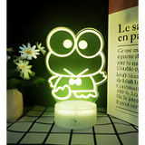 3D LED Night Light - Sanrio - Keroppi