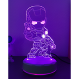 3D LED Night Light - Marvel - Iron Man (3)