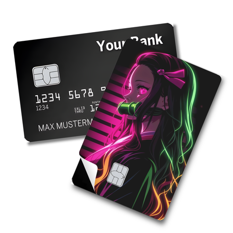 Credit Card Skin Sticker - Demon Slayer - Nezuko Kamado