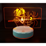 3D LED Night Light - Hunter x Hunter - Feitan Portor and Phantom Troupe Spider