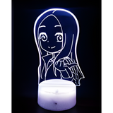 3D LED Night Light - Teasing Master Takagi-san - Takagi-san (2)