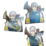 3D Lenticular Sticker - Demon Slayer - Tengen Uzui Sound Hashira Dual Blade