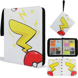 Card Binder - Pokémon - Lightning Bolt White (4-Pocket Zip)