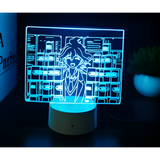 3D LED Night Light - Danganronpa - Nagito Komaeda (2)