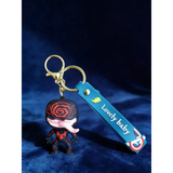 3D PVC Figure Keychain - Marvel - Chibi Toxin With Tongue